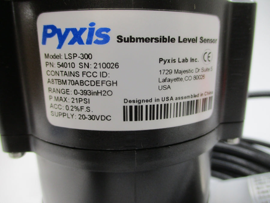 PYXIS LSP-300 54010 20-30VDC 21PSI NSMP
