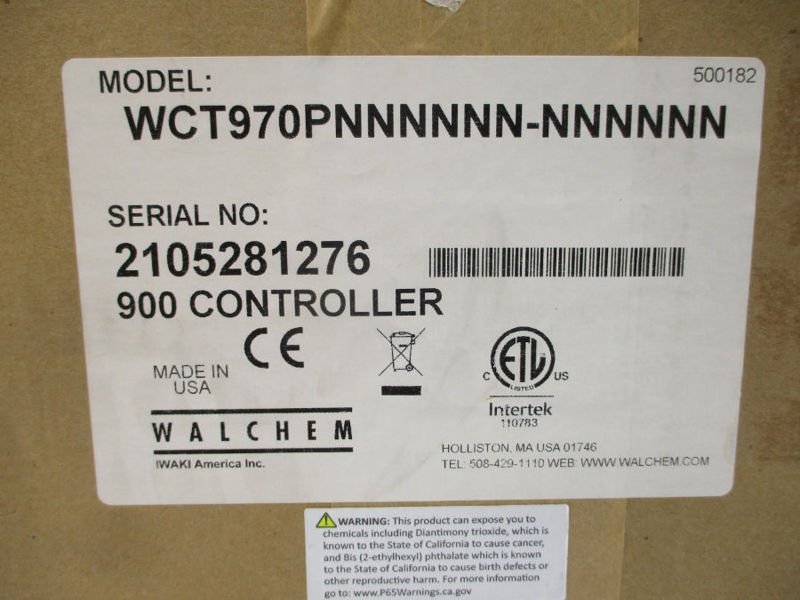 WALCHEM WCT970PNNNNNN-NNNNNN 900 NSFS