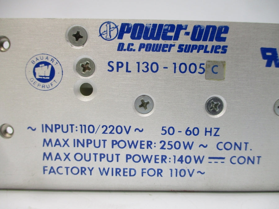 POWER-ONE SPL130-1005C 110/220V 26A NSNP
