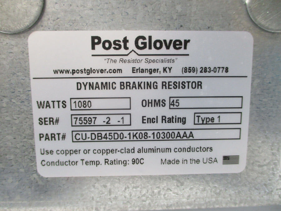 POST GLOVER CU-DB45D0-1K08-10300AAA NSNP