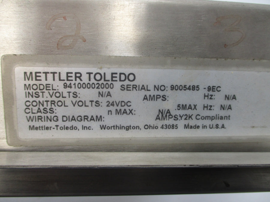 METTLER TOLEDO 94100002000 24VDC UNMP