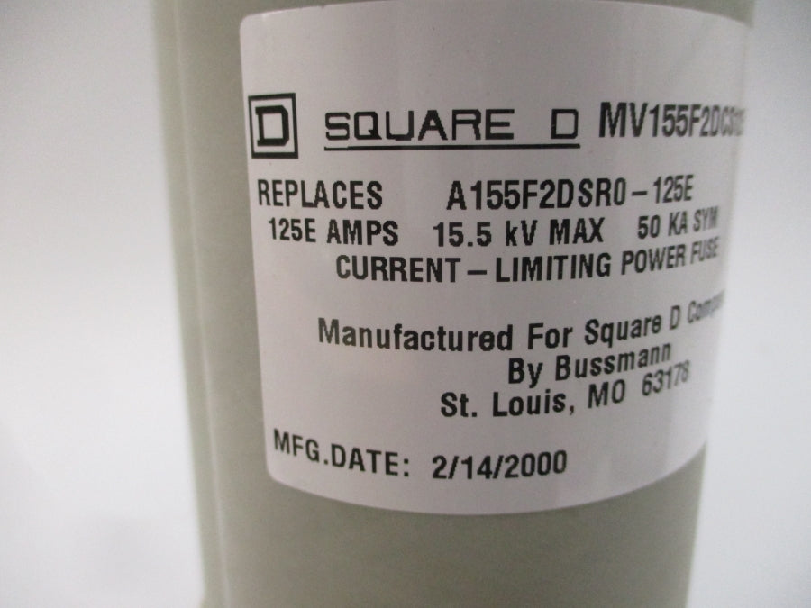 SQUARE D MV155F2DCS125E 125EA NSMP