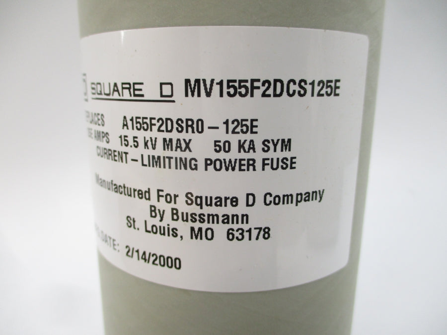 SQUARE D MV155F2DCS125E 125EA NSMP