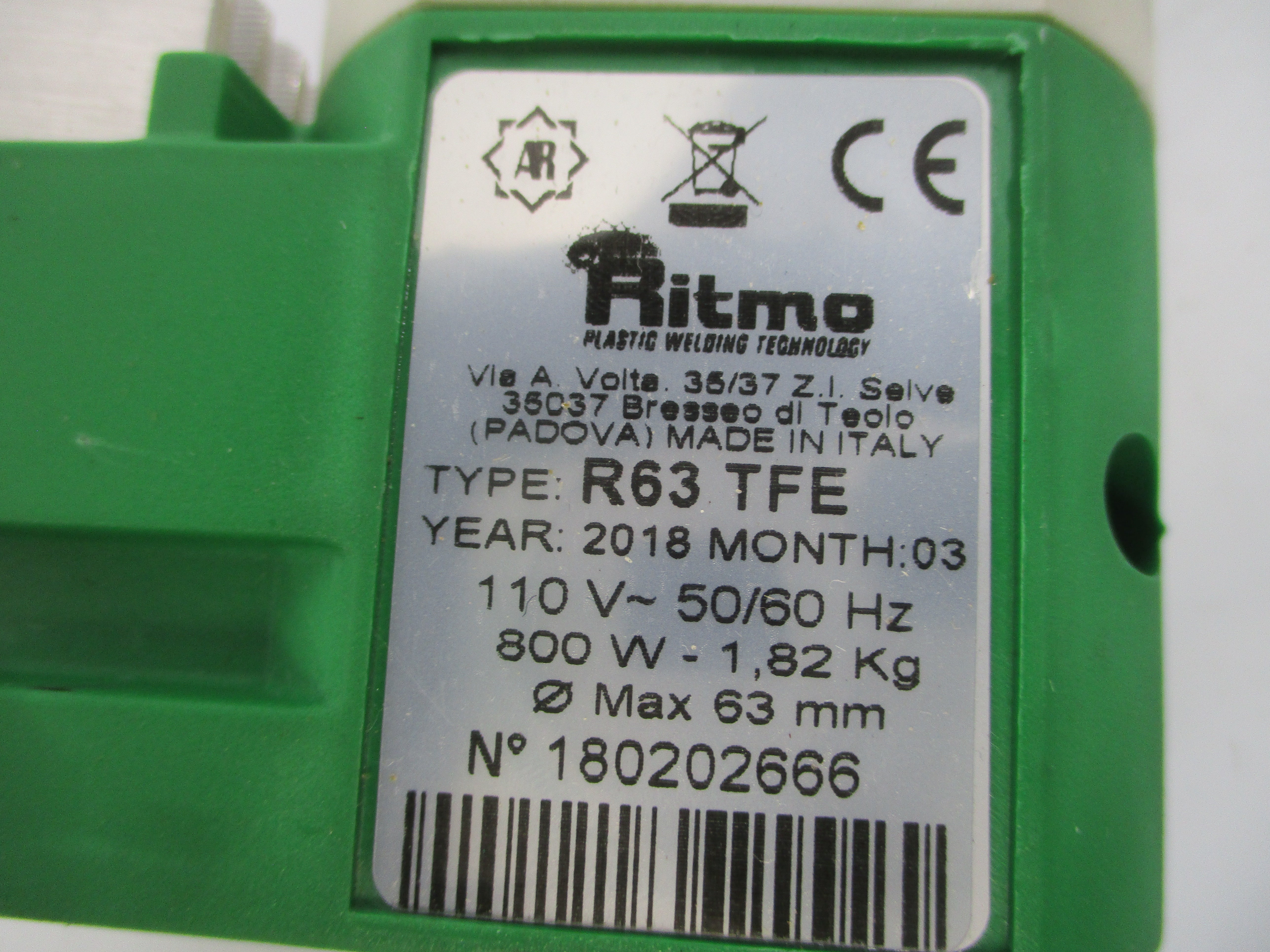 RITMO R63TFE 110V NSNP