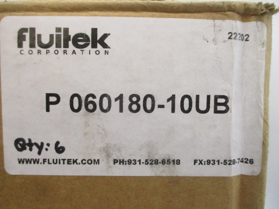 FLUITEK P060180-10UB (PKG OF 6) NSMP