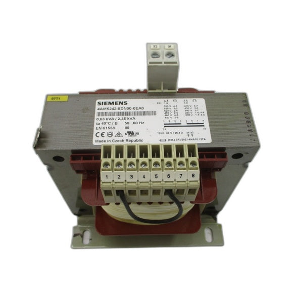 SIEMENS 4AM5242-8DN00-0EA0 550V 26.3A NSNP