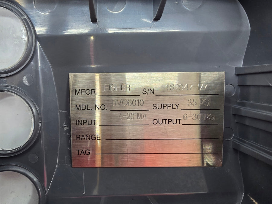 FISHER DVC6010 6-30PSI UNMP