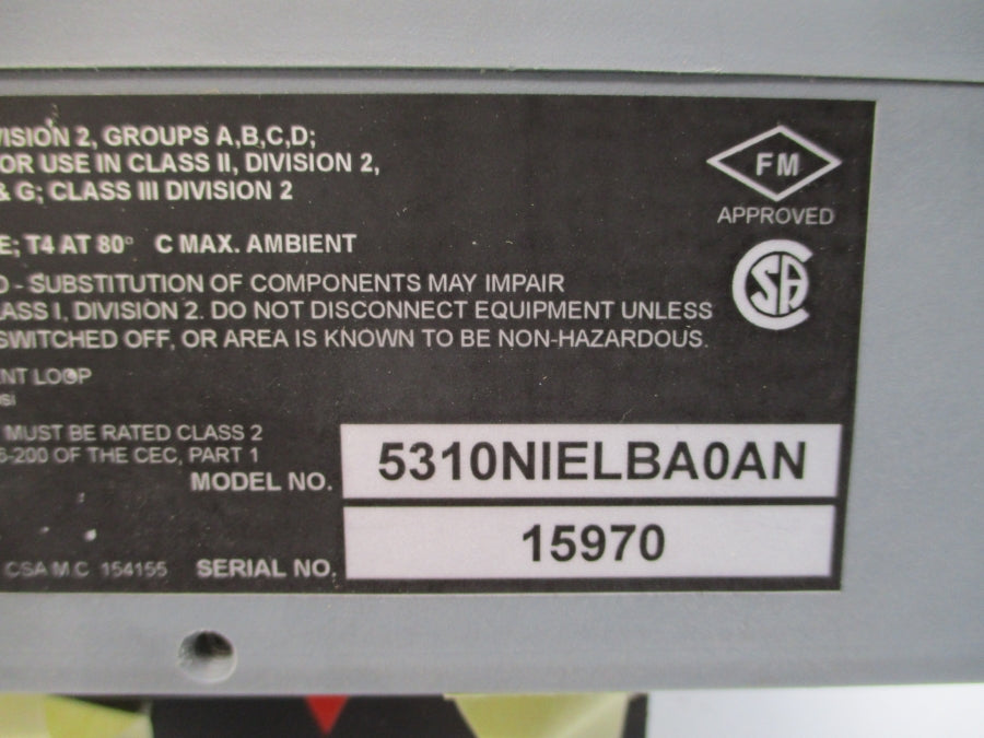 WESTLOCK CONTROLS ICOT5000 5310NIELBA0AN 18-24VDC 120PSI NSNP