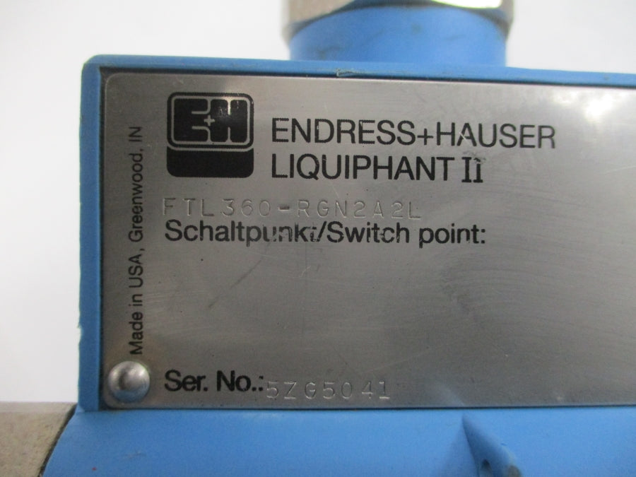 ENDRESS+HAUSER FTL360-RGN2A2L NSNP