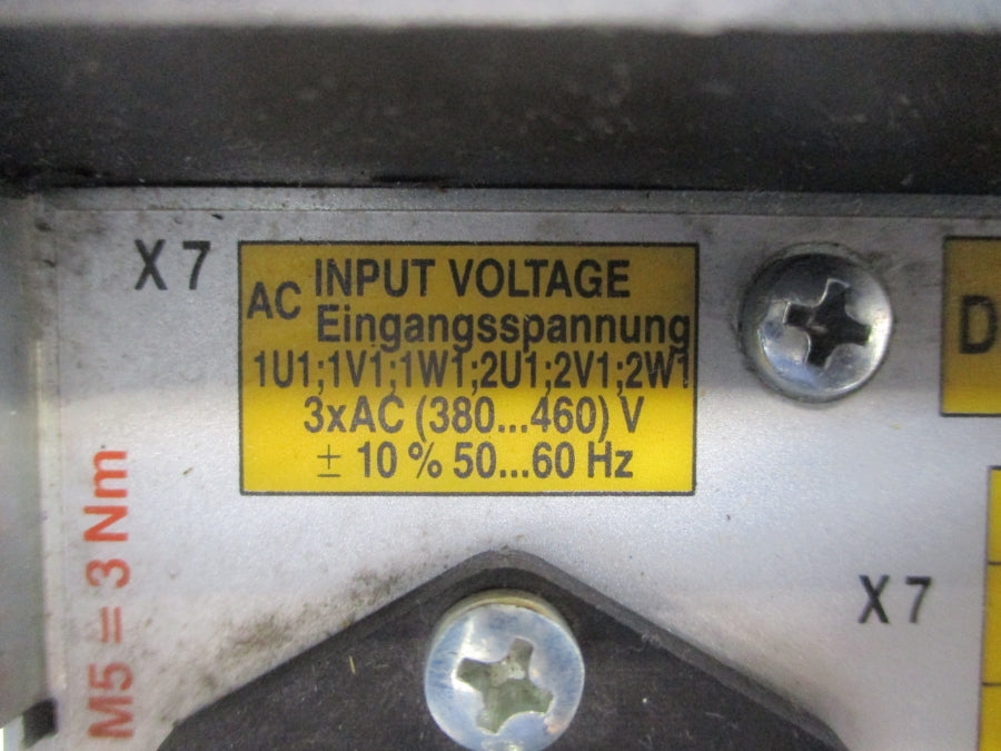 INDRAMAT TVD1.2-15-03 246504 380-460VAC (AS PICTURED) UNMP
