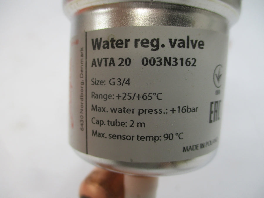 DANFOSS 003N3162 25/65'C 3/4" NSMP