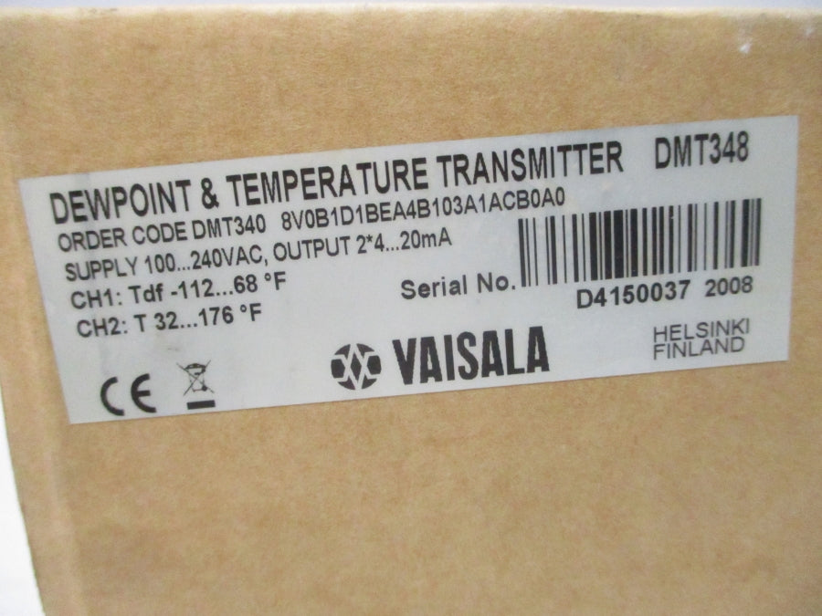 VAISALA DMT348 8V0B1D1BEA4B103A1ACB0A0 100-240VAC NSMP