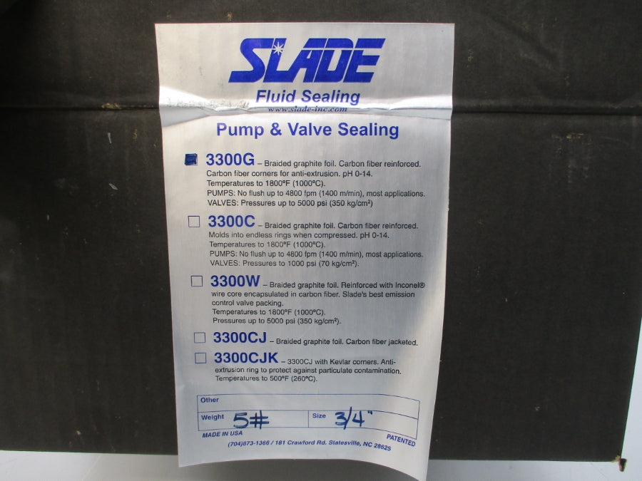 SLADE 3300G 5000PSI 5LB 3/4" NSMP