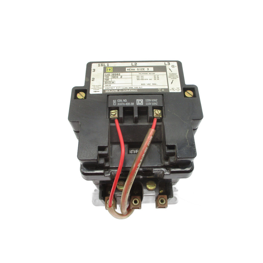 SQUARE D 8502SEO2V02 SER. A 110/120V NSNP