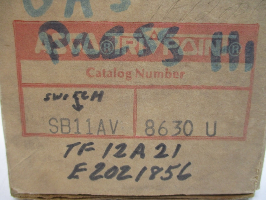 ASCO SB11AV 125/250VAC 5A 0-100PSI NSMP