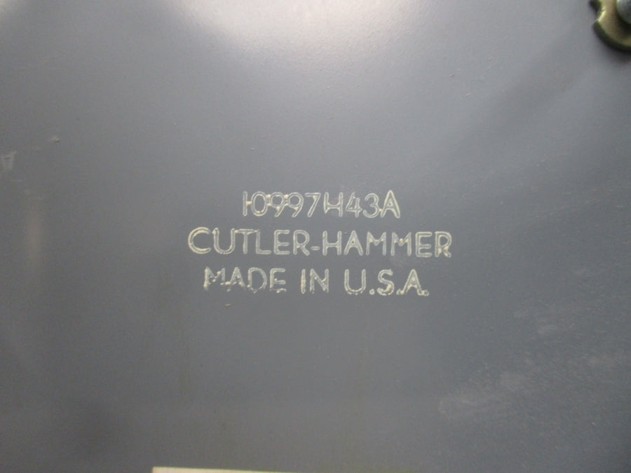 CUTLER HAMMER 10337H156A 10997H43A 440V UNMP