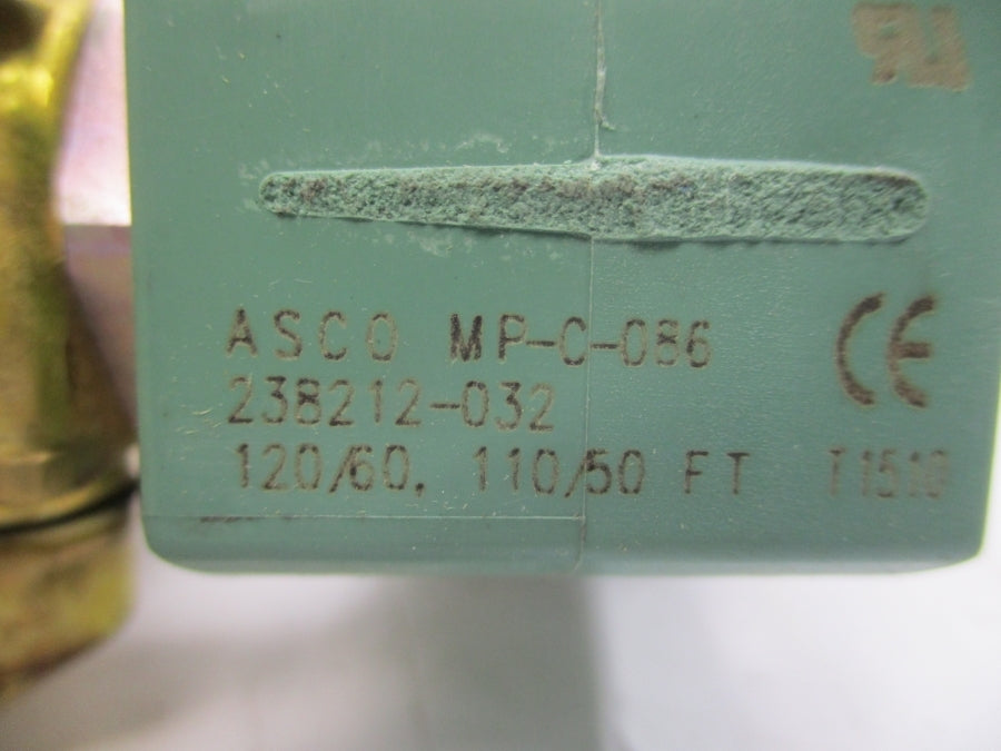 ASCO JKF8210G004 110/120V 5-150PSI 1" NSMP