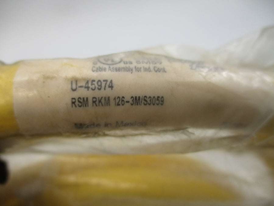 TURCK RSMRKM126-3M/S3059 U-45974 600V 7A NSMP