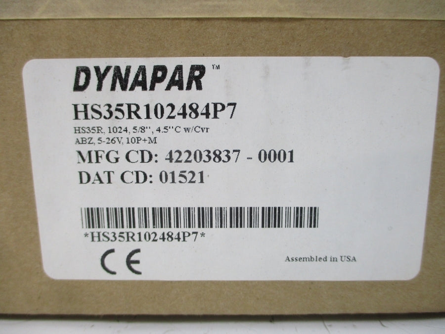 DYNAPAR HS35R102484P7 5-26V NSFS