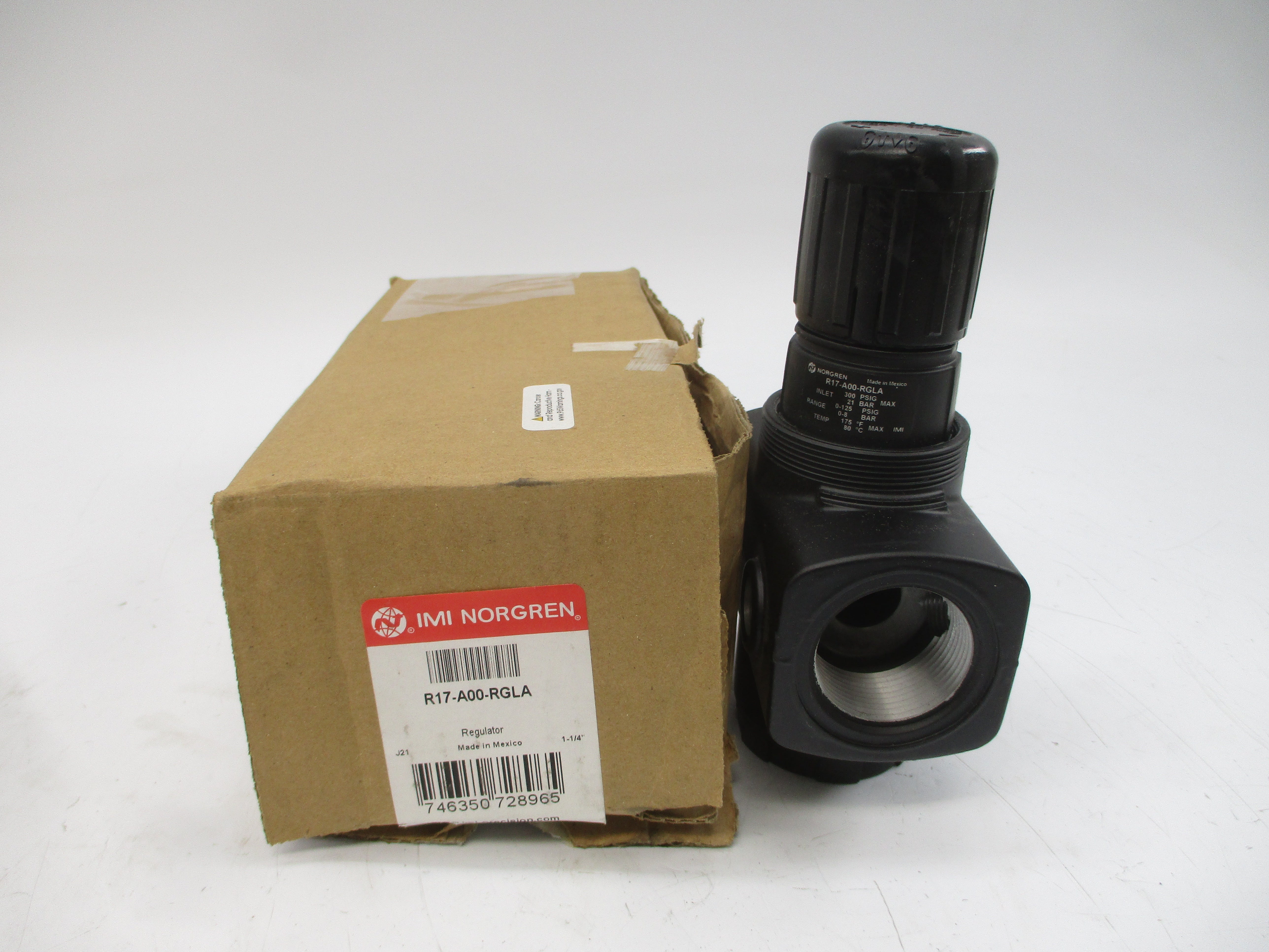 NORGREN R17-A00-RGLA 0-125PSI 1-1/4" NSMP