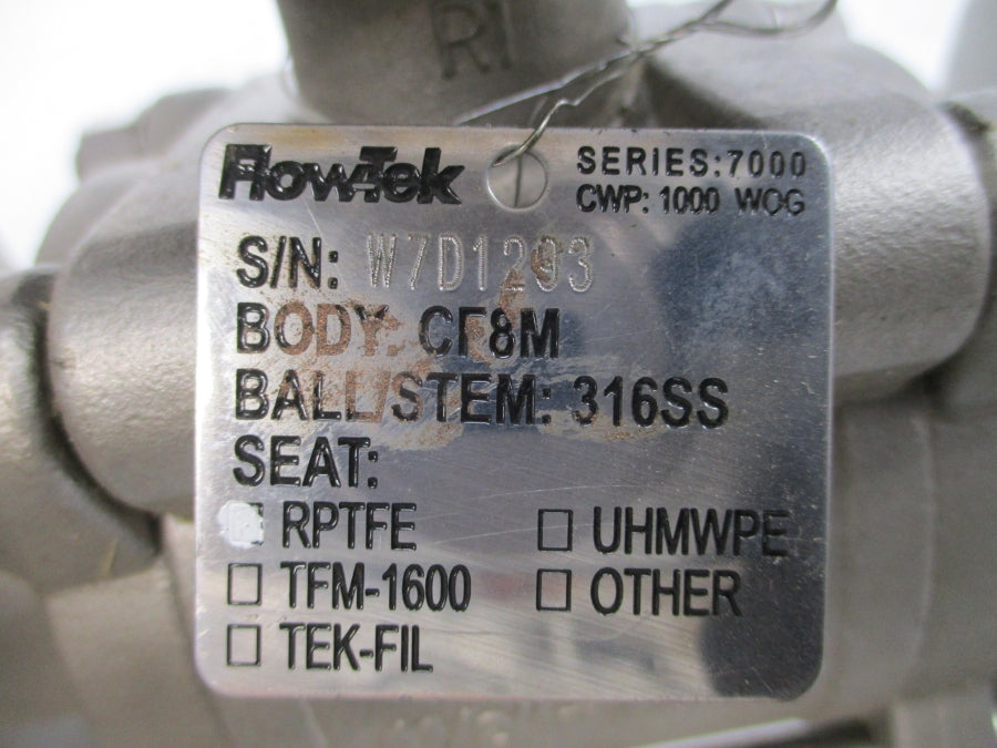 FLOWTEK 930834-113A0532 SER. 7000 140PSI 1-1/2" NSNP