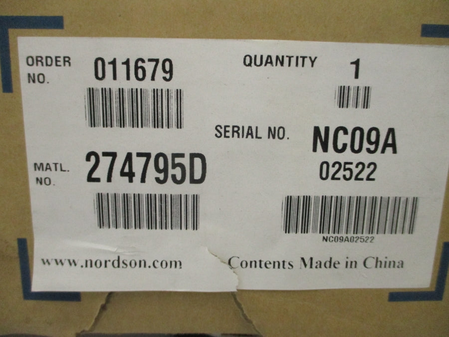 NORDSON 274795D 240V 1500PSI 12' NSMP