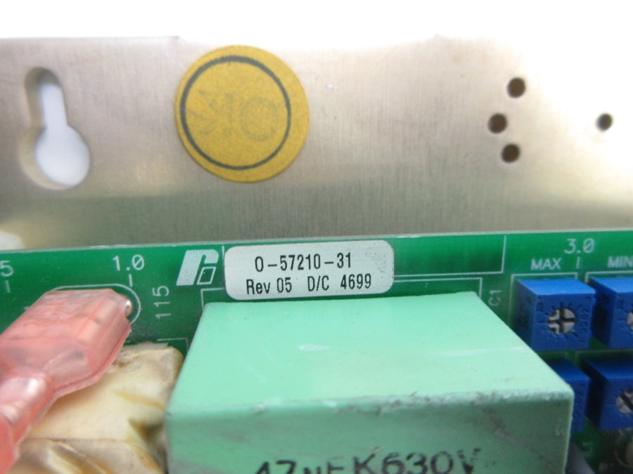 RELIANCE ELECTRIC 0-57210-31 REV. 05 UNMP