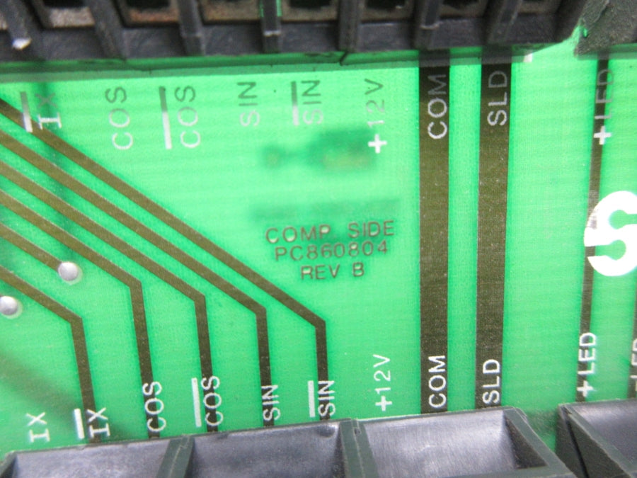 CONTEMPORARY CONTROL SYSTEMS PC860804 REV. B UNMP