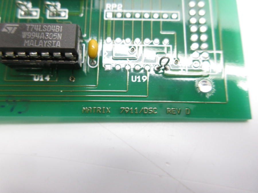 MATRIX 7911/DSC REV. D NSNP