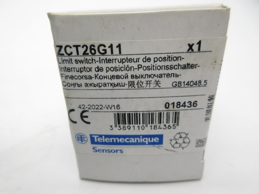 TELEMECANIQUE ZCT26G11 240V 3A NSMP