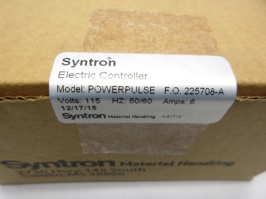 SYNTRON 225708-A POWERPULSE 115V 6A NSFS
