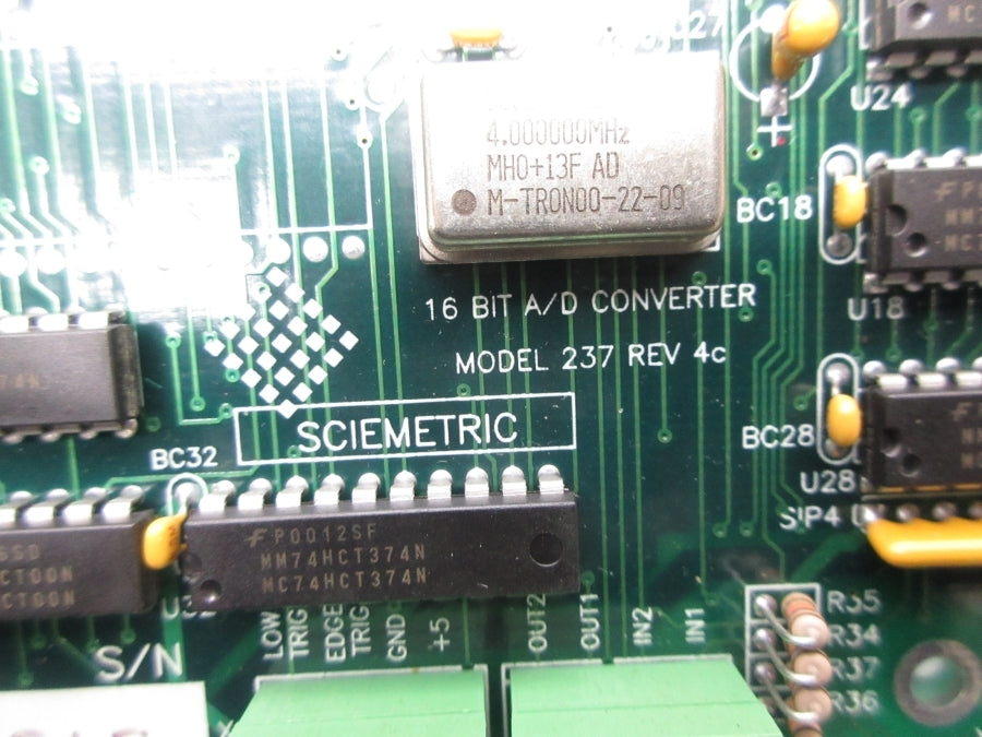 SCIEMETRIC 237 REV. 4C UNMP