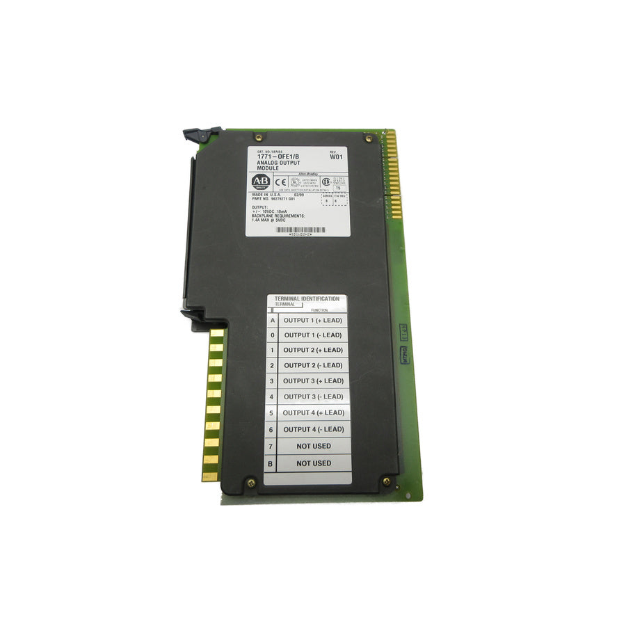 ALLEN BRADLEY 1771-OFE1 SER. B F/W B REV. W01 NSNP
