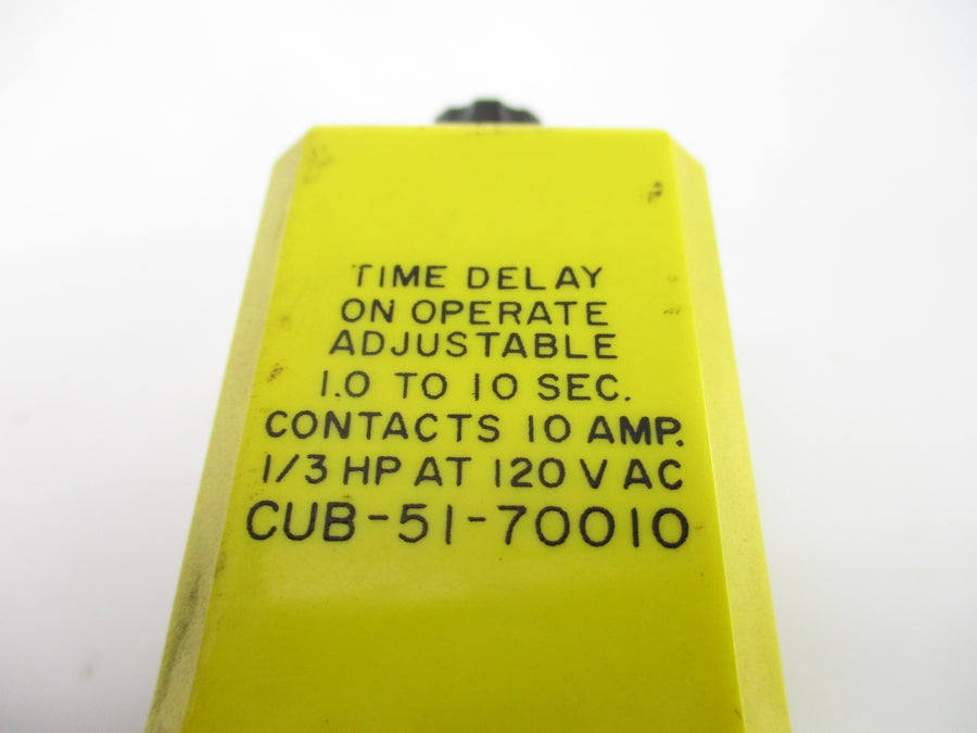 POTTER & BRUMFIELD CUB-51-70010 120VAC 10A NSNP