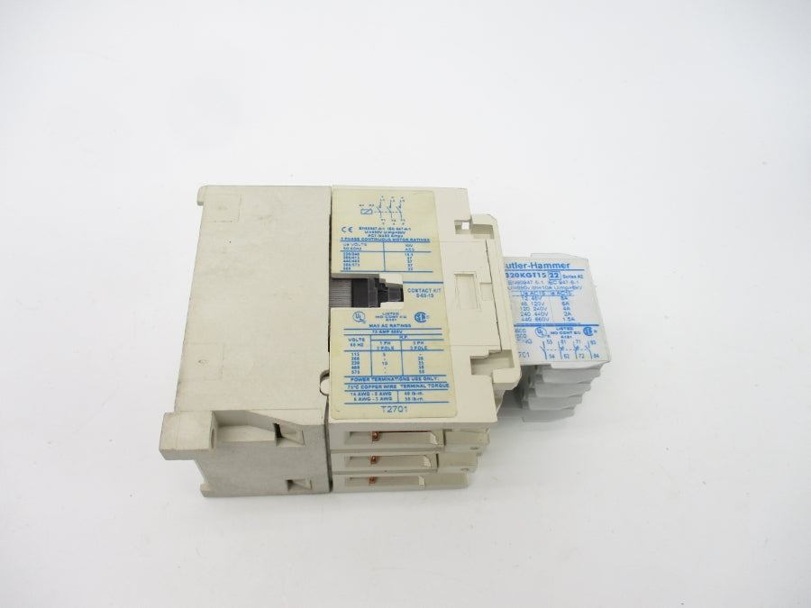 CUTLER HAMMER CE15KN3Y5AB SER. B1 110/120V 73A NSMP