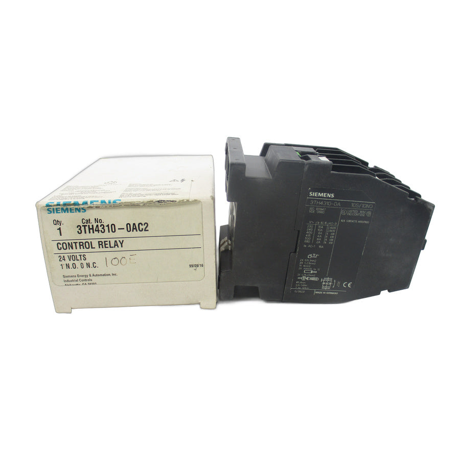 SIEMENS 3TH4310-0AC2 24V NSMP
