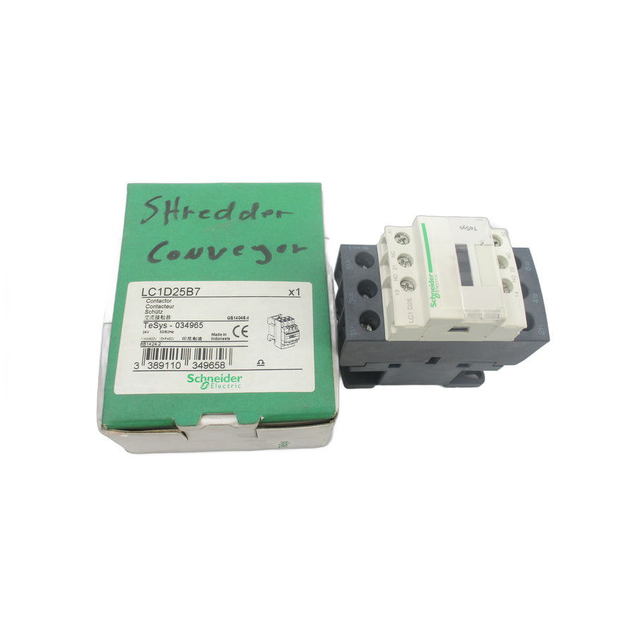SCHNEIDER ELECTRIC LC1D25B7 24V NSMP