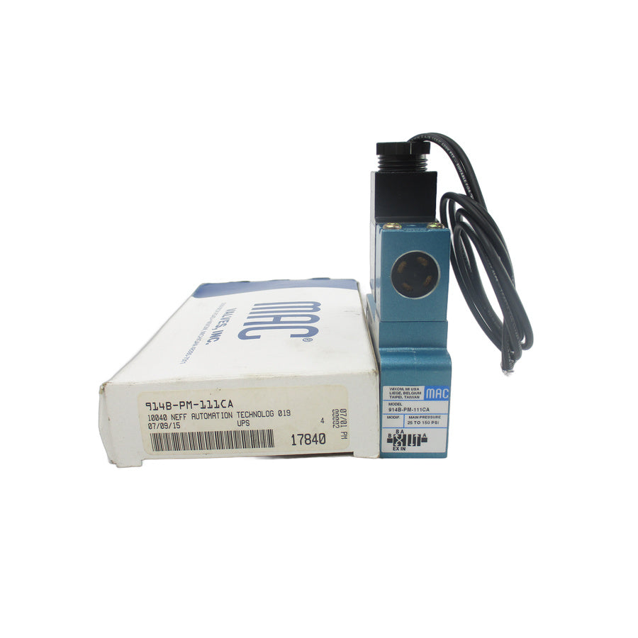 MAC 914B-PM-111CA 110/120V 20-150PSI NSMP
