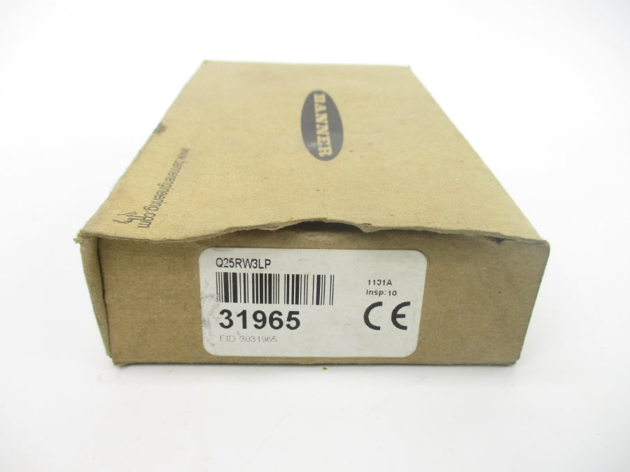 BANNER ENGINEERING Q25RW3LP 31965 20-250VAC NSMP