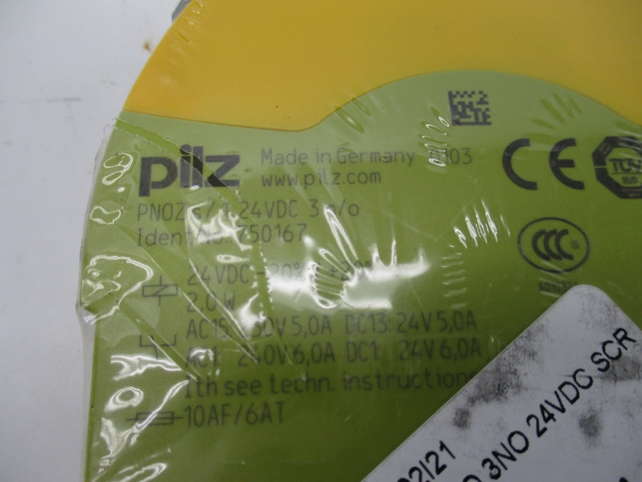 PILZ PNOZS7.124VDC3N/O 750167 24VDC 6.0A NSMP