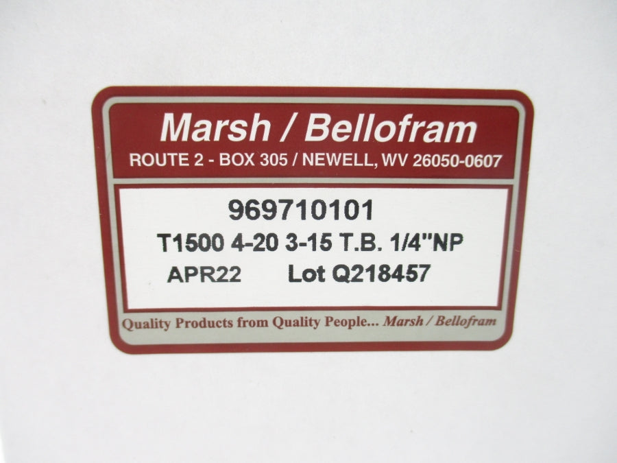 MARSH/BELLOFRAM 969710101 18-120PSI NSMP
