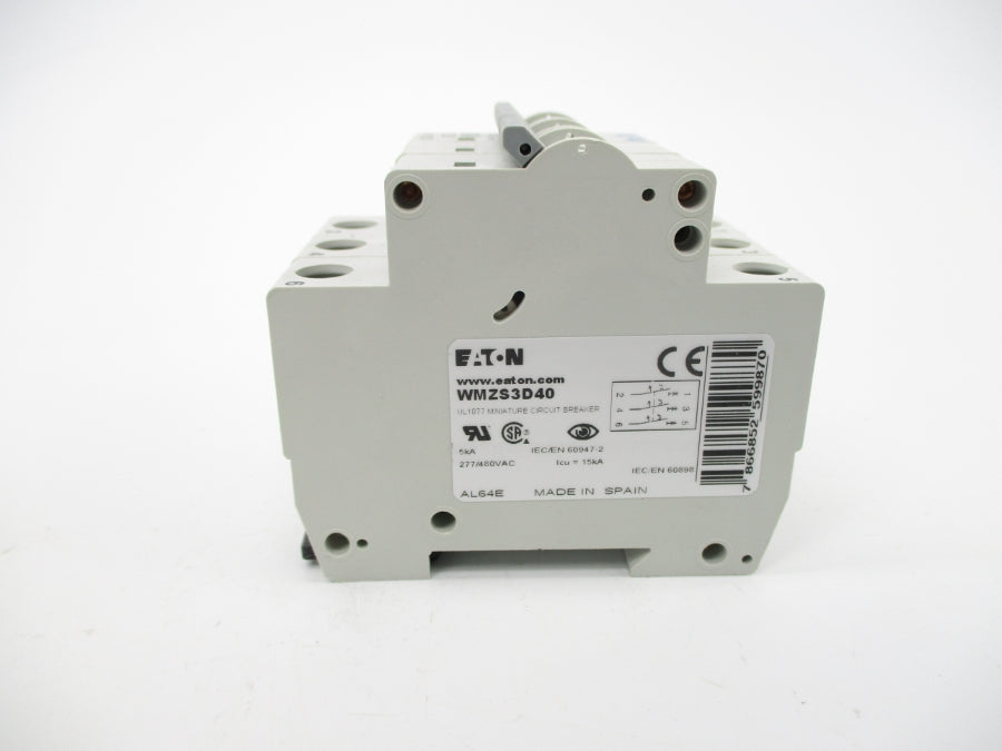 EATON WMZS3D40 277/480VAC 40A NSMP