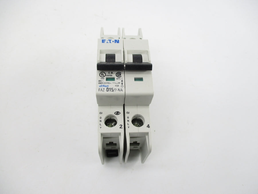 EATON FAZ-D15/2-NA 102189 277VAC 15A NSMP