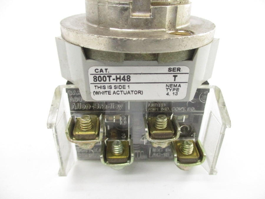 ALLEN BRADLEY 800T-H48 SER. T (NO KEY) NSNP