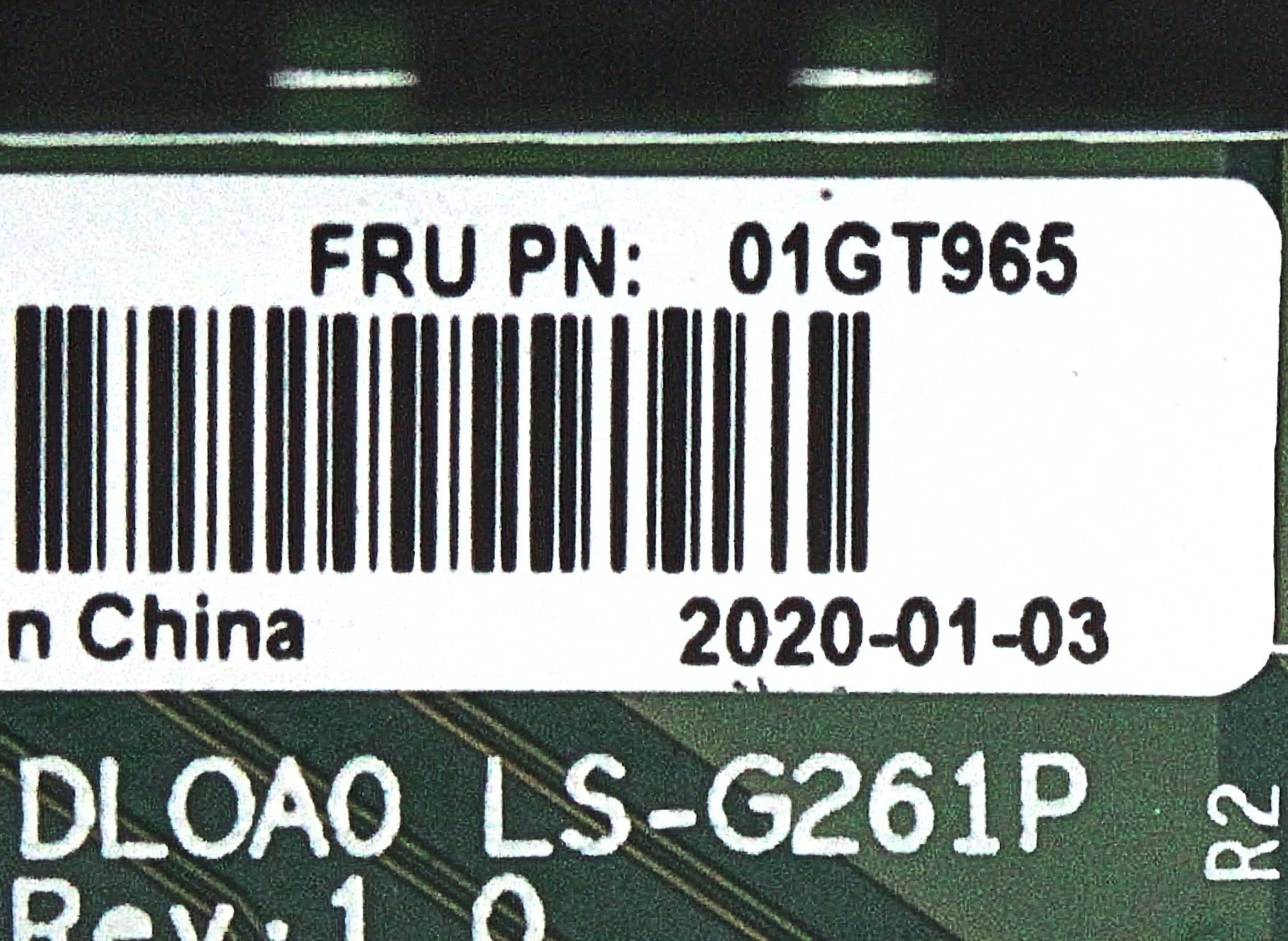 Lenovo 01GT965 SR250 X16/X8 RISER