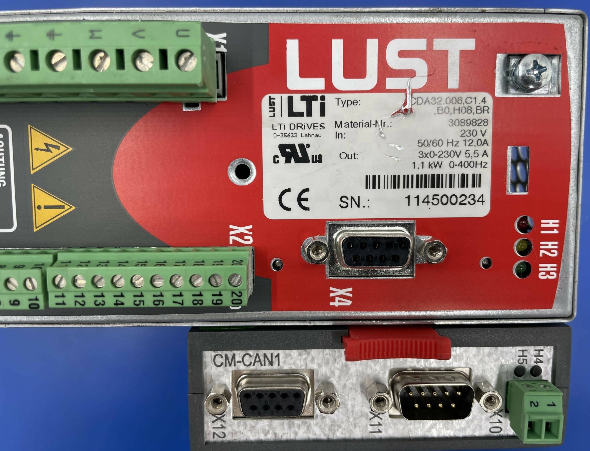 LUST FREQUENCY INVERTER W/FUNC. MODULE (3089828/3084464 SIEMENS