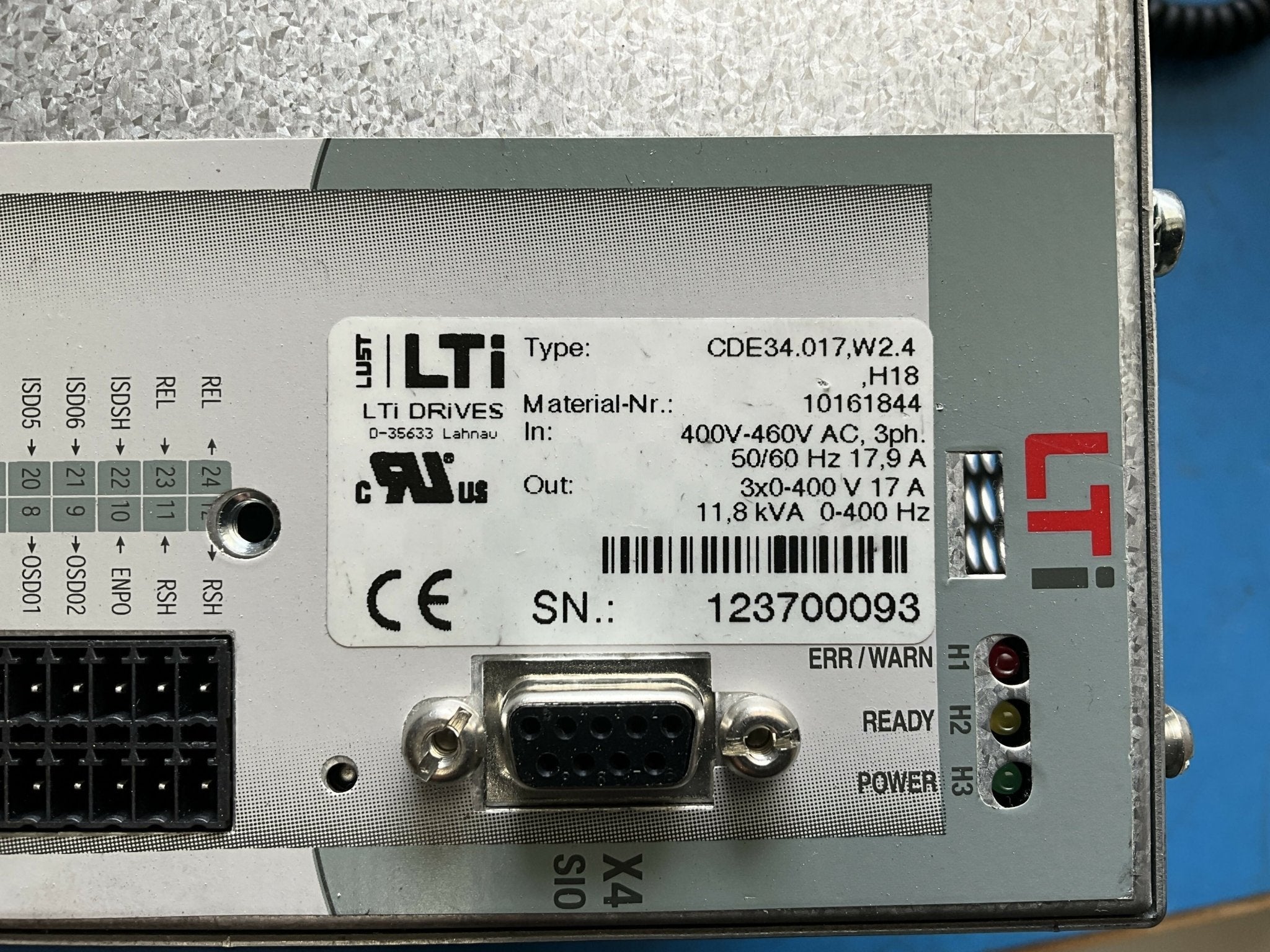 LUST SERVO CONTROLLER (SCR (10161844 SIEMENS/LUST