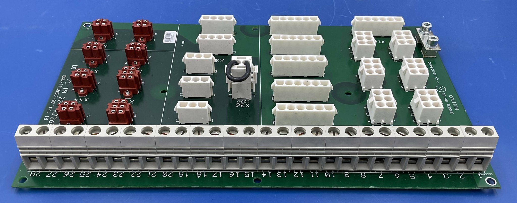 Siemens 7119204 - Main Distributor D1 PCB Power Board Rear View | Alo Tech Solutions