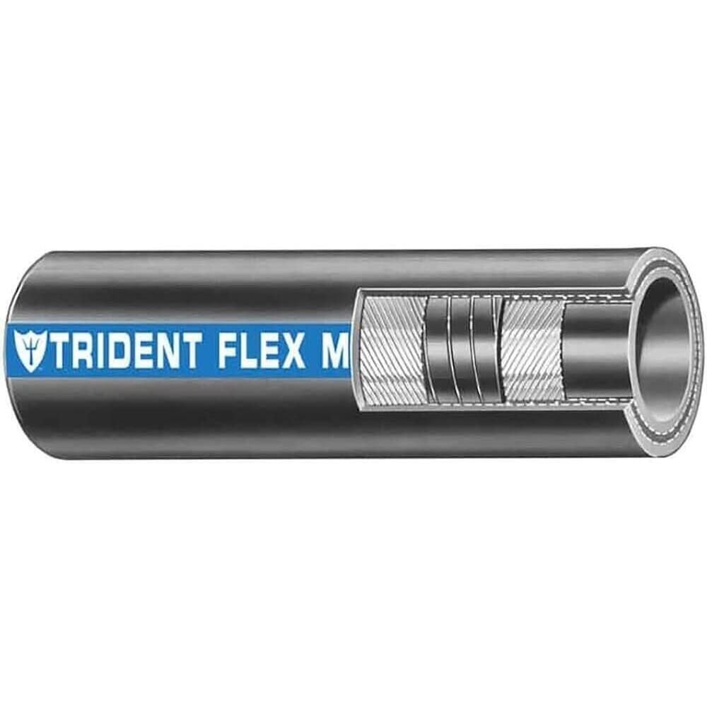 Trident Marine 250-4000-24 Trident Flex Hardwall Exhaust Hose, 4" x 2'