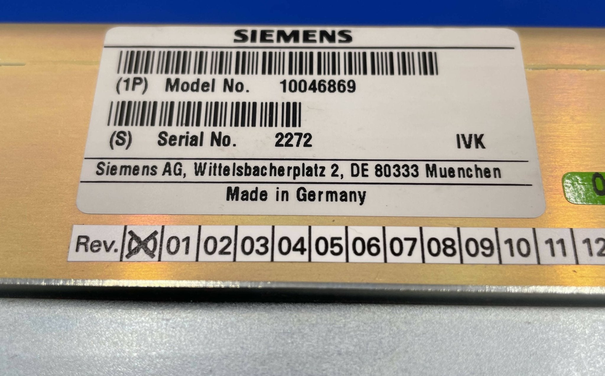 MCM4 STAND W/OUT D307 BOARD (10046869 SIEMENS